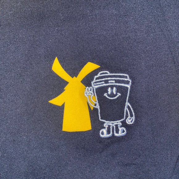 Dutch Bros Black And Yellow Embroidered Teeshirt Size S - Picture 2 of 3